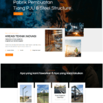Pembuatan Website Perusahaan Manufaktur