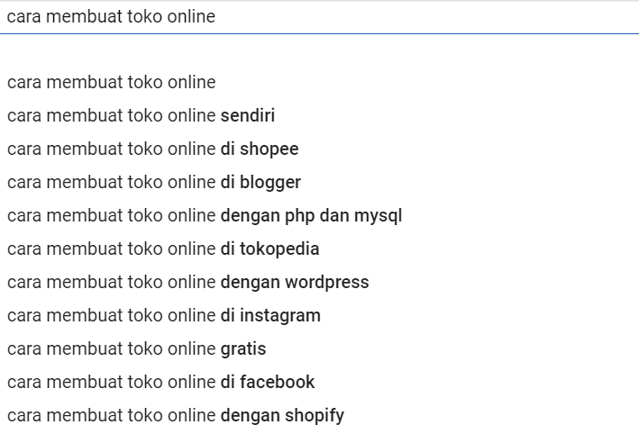 kotak pencarian di youtube