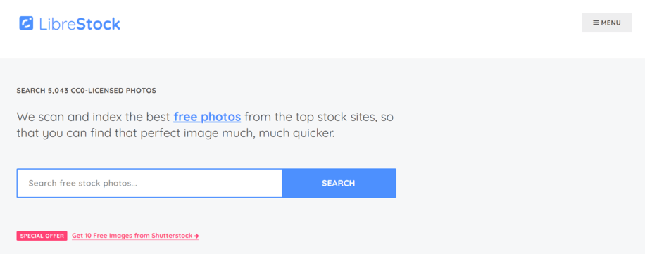 Librestock merupakan salah satu website penyedia gambar gratis