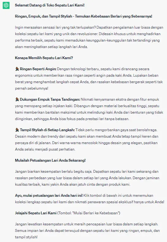 membuat-konten-dengan-chatgpt-3-2 Copywriting landing page dengan Chat GPT