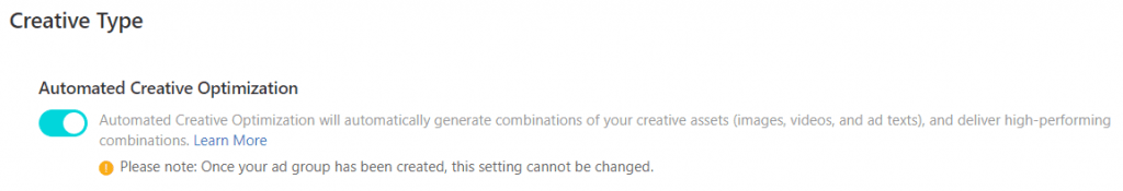 automated creative optimization