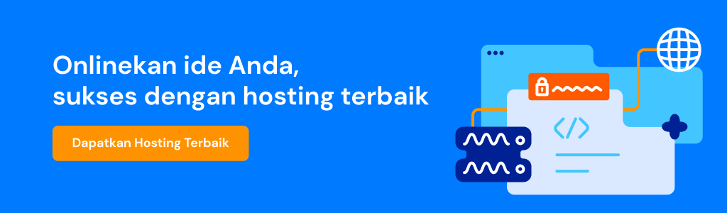 CTA banner web hosting