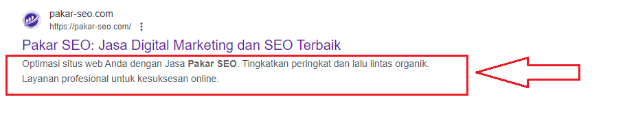 SEO dan meta deskripsi